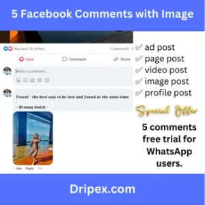 5 Facebook Comments with Image